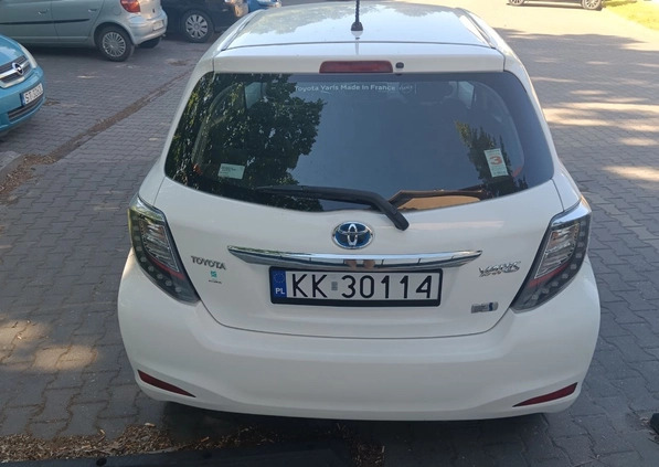 Toyota Yaris cena 26900 przebieg: 239000, rok produkcji 2013 z Kraków małe 37